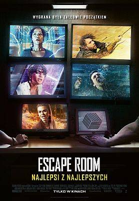 Grafika 1: "Escape Room: Najlepsi z najlepszych" od 30 lipca