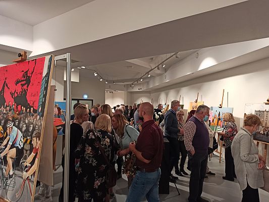 Grafika 4: "Remanenty" - wernisaż Ryszarda M. Zająca (24.09.2021)