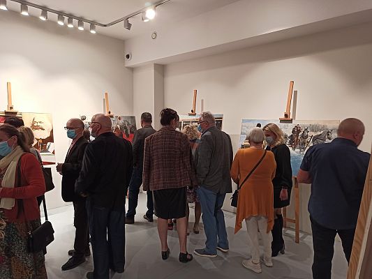 Grafika 6: "Remanenty" - wernisaż Ryszarda M. Zająca (24.09.2021)