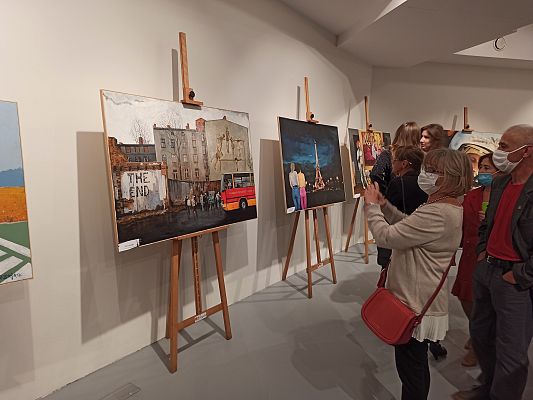 Grafika 7: "Remanenty" - wernisaż Ryszarda M. Zająca (24.09.2021)