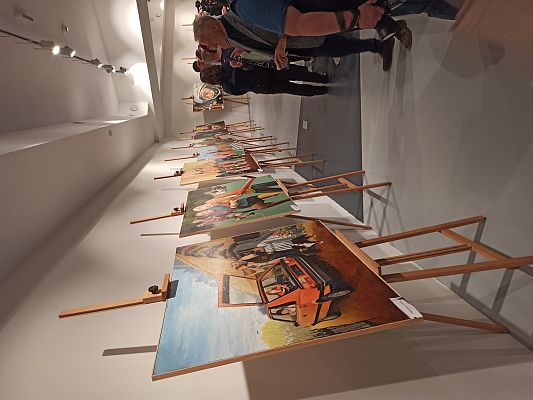 Grafika 14: "Remanenty" - wernisaż Ryszarda M. Zająca (24.09.2021)