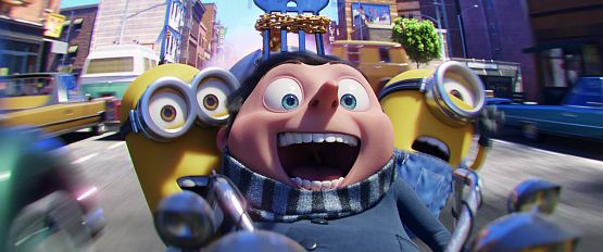 Grafika 3: Minionki: wejście Gru