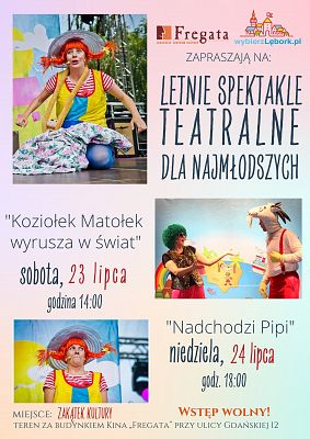 Grafika 1: Letnie spektakle dla najmłodszych widzów