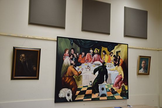 Grafika 1: "Duży format" - wystawa Janusza Krefta - 5.11.2022