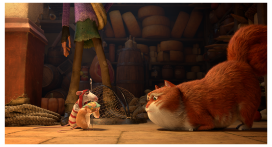 Grafika 1: Zadziwiający kot Maurycy