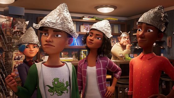 Grafika 1: Kosmici w mojej szkole