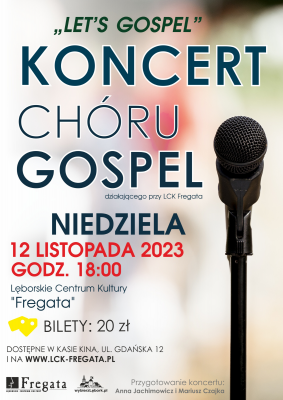 Grafika 1: Koncert "LET'S GOSPEL”