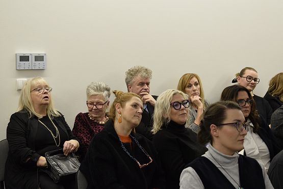 Grafika 8: Promocja tomiku Krzysztofa Grzesiaka pod tytułem "MORFOLOGIE" (16.11.2023)