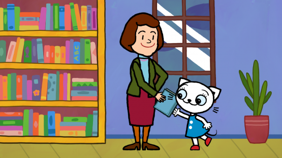 Grafika 3: Kicia Kocia pod choinkę