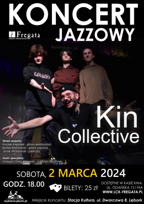 Grafika 1: Kin Collective - koncert jazzowy w Stacji Kultura