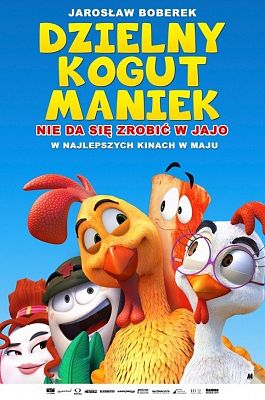 Grafika 3: "Dzielny kogut Maniek" - animacja dla najmłodszych widzów