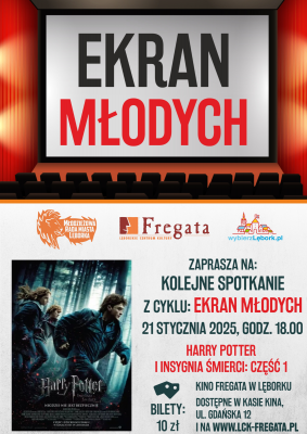 Grafika 1: EKRAN MŁODYCH: Harry Potter i Insygnia Śmierci. Część I