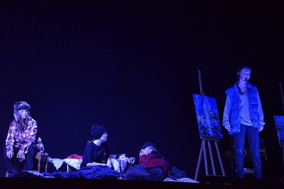 Grafika 8: Spektakl "Brat naszego Boga" (9.04.2024)