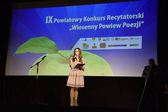 Grafika 3: IX Powiatowy konkurs recytatorski "Wiosenny powiew poezji" (23.04.2024)