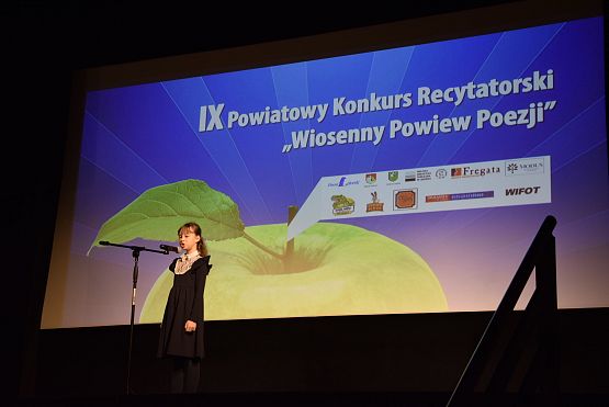 Grafika 8: IX Powiatowy konkurs recytatorski "Wiosenny powiew poezji" (23.04.2024)