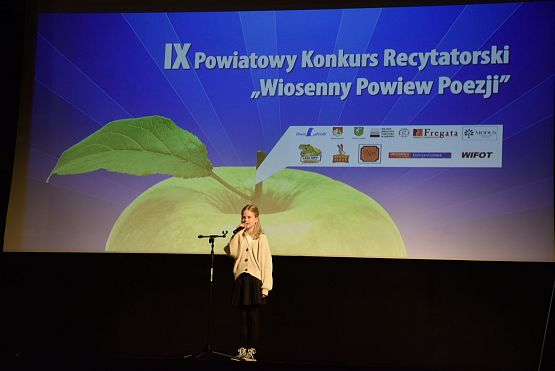Grafika 12: IX Powiatowy konkurs recytatorski "Wiosenny powiew poezji" (23.04.2024)