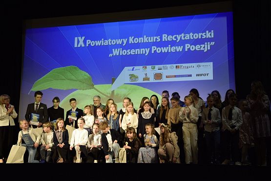 Grafika 35: IX Powiatowy konkurs recytatorski "Wiosenny powiew poezji" (23.04.2024)
