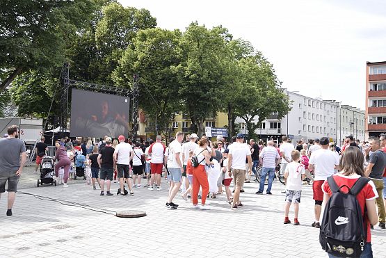 Grafika 1: Strefa Kibica na Placu Pokoju (16.06.2024)