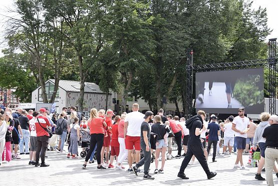 Grafika 2: Strefa Kibica na Placu Pokoju (16.06.2024)