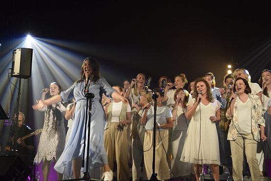 Grafika 2: Koncert Chóru Gospel (23.06.2024)