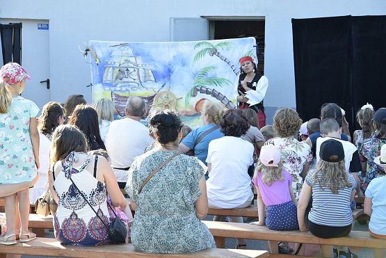 Grafika 6: Spektakl dla dzieci "Morskie gadki małej piratki" (21.07.2024)