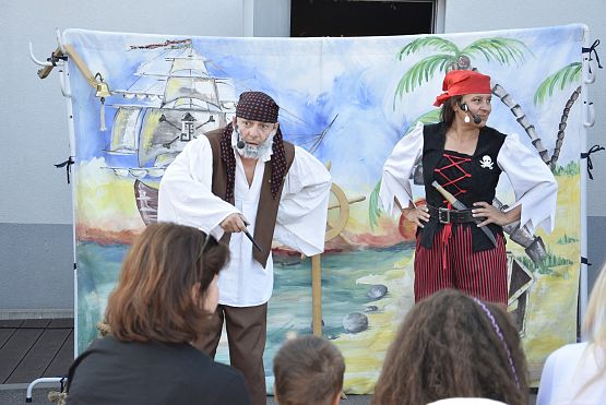 Grafika 7: Spektakl dla dzieci "Morskie gadki małej piratki" (21.07.2024)
