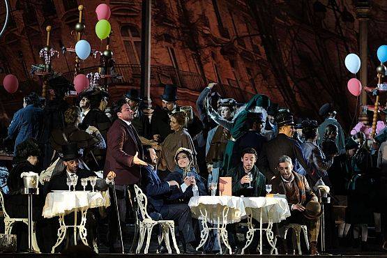 Grafika 1: Opera "Cyganeria" - retransmisja