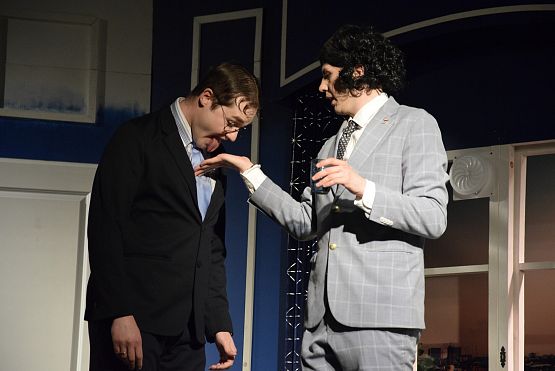 Grafika 12: Spektakl "Stosunki na szczycie" - 15.04.2025