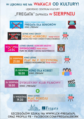 Grafika 1: Wakacje od kultury? Nie w Lęborku!