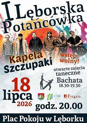 Grafika 1: I Lęborska Potańcówka na Placu Pokoju
