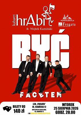 Grafika 1: Kabaret hrAbi & Wojtek Kamiński - "Być facetem"