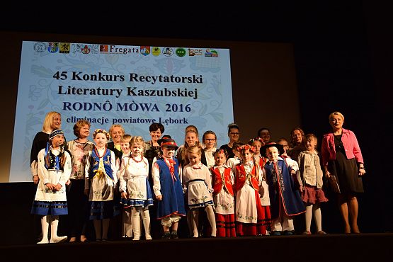 Grafika 5: 45 Konkurs Recytatorski Literatury Kaszubskiej "RODNO MOWA"- eliminacje powiatowe Lębork. 16.05.2016.