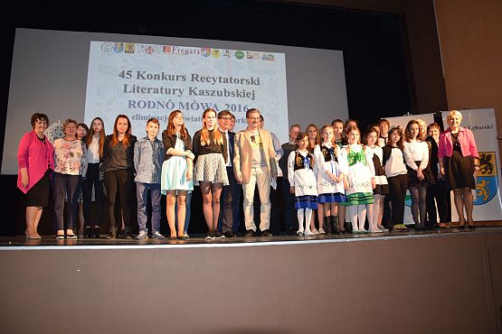 Grafika 11: 45 Konkurs Recytatorski Literatury Kaszubskiej "RODNO MOWA"- eliminacje powiatowe Lębork. 16.05.2016.
